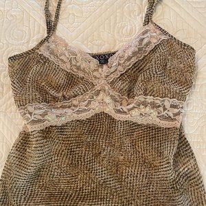 XOXO Beaded Lace Camisole Sz. S